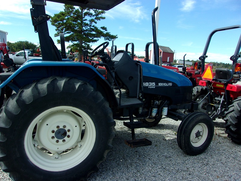 1997 new holland 4835 tractor for sale at baker & sons equipment in ohio