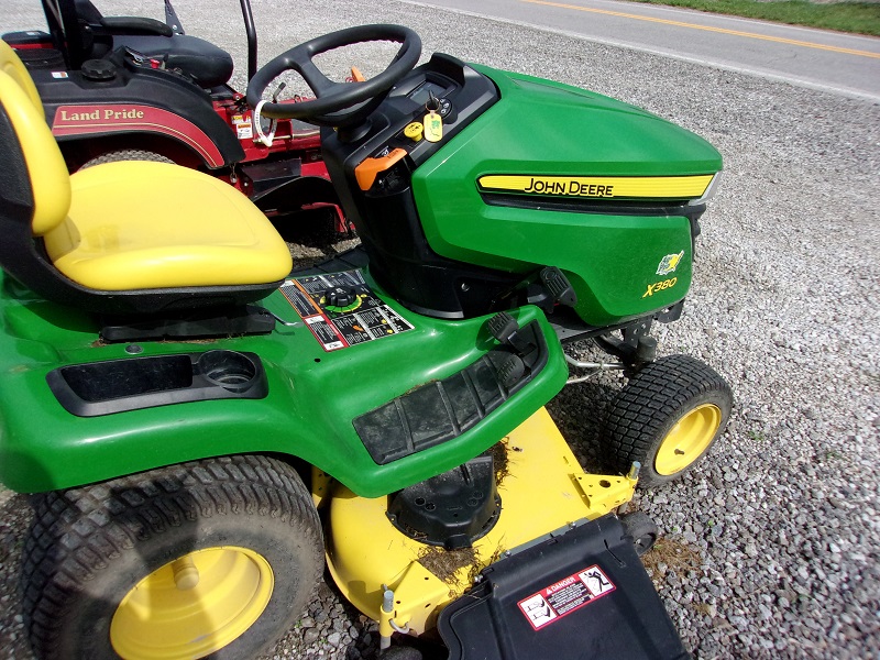 2020 john deere x380 lawn tractor is for sale at baker and sons in ohio