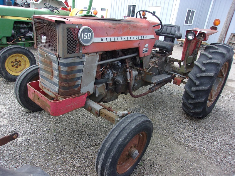 1970 Massey Ferguson 150 tractor for sale at Baker & Sons Equipment in Lewisville, Ohio.