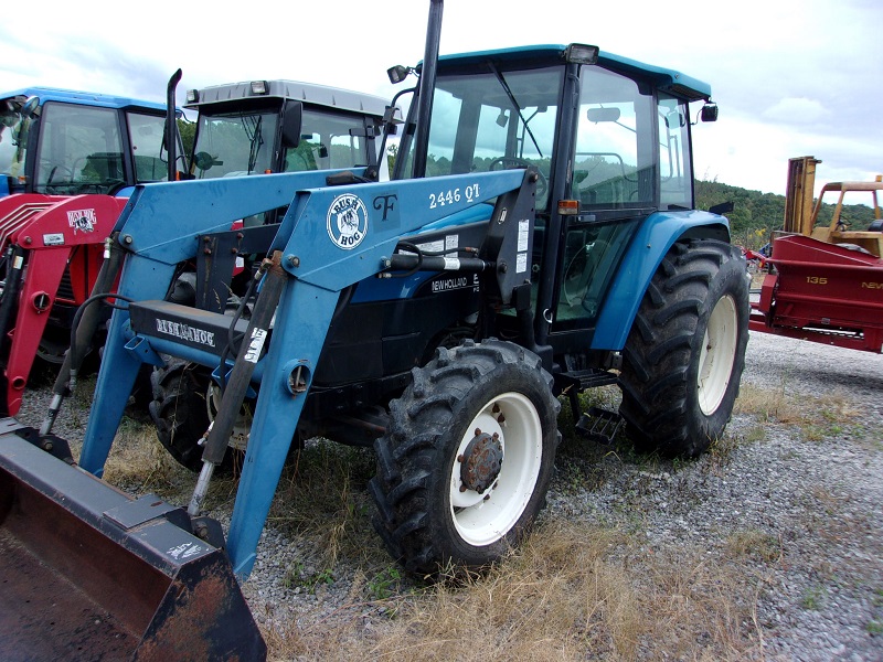 1998 New Holland 5635 tractor for sale at Baker & Sons Equipment in Lewisville, Ohio.