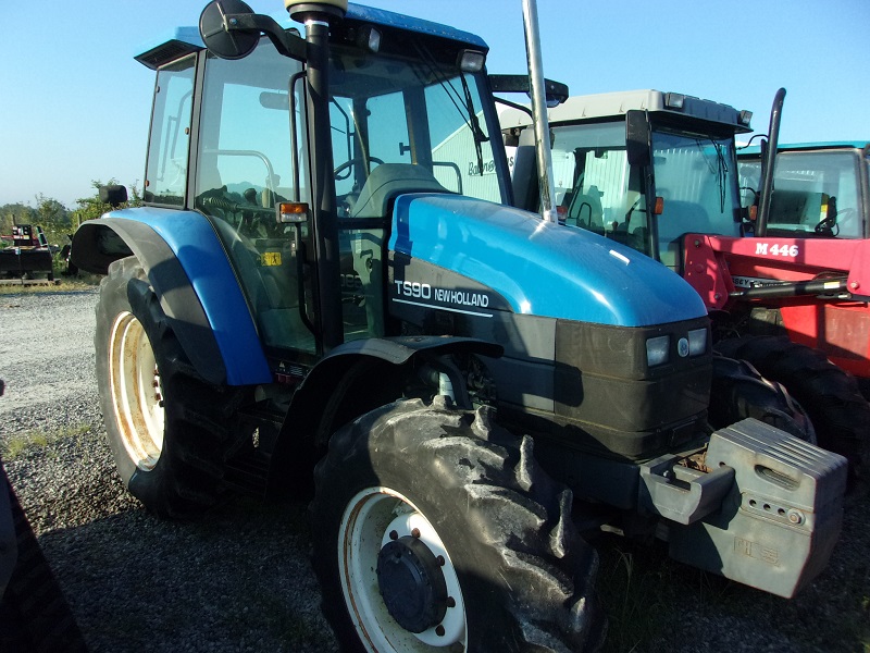 2001 New Holland TS90 tractor for sale at Baker & Sons Equipment in Lewisville, Ohio.
