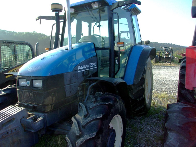 2001 New Holland TS90 tractor for sale at baker & sons equipment in ohio