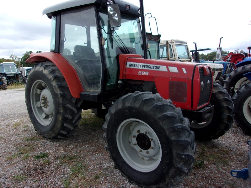 2008 massey ferguson 596 tractor for sale at baker and sons in oihio