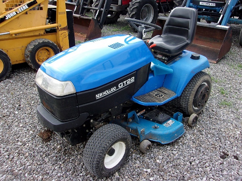 used New Holland GT22 garden tractor at Baker & Sons Equipment in Ohio