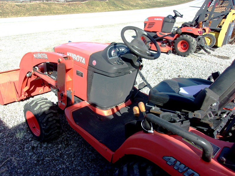 used kubota bx25tlb tractor for sale at baker and sons in ohio