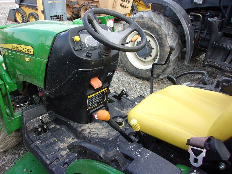 used John Deere 2025R tractor for sale at Baker & Sons Equipment in Lewisville, Ohio.