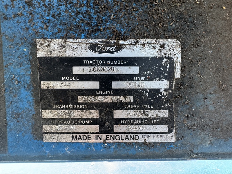 1989 Ford 4610 tractor for sale at Baker & Sons Equipment in Lewisville, Ohio.