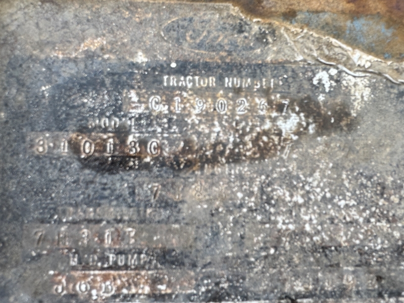 1968 Ford 3000 tractor for sale at Baker & Sons Equipment in Ohio.