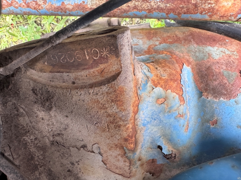 1968 Ford 3000 tractor for sale at Baker & Sons Equipment in Ohio.