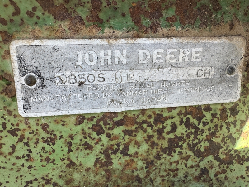 1979 John Deere 850-2 tractor for sale at Baker and Sons Equipment in Lewisville, Ohio.