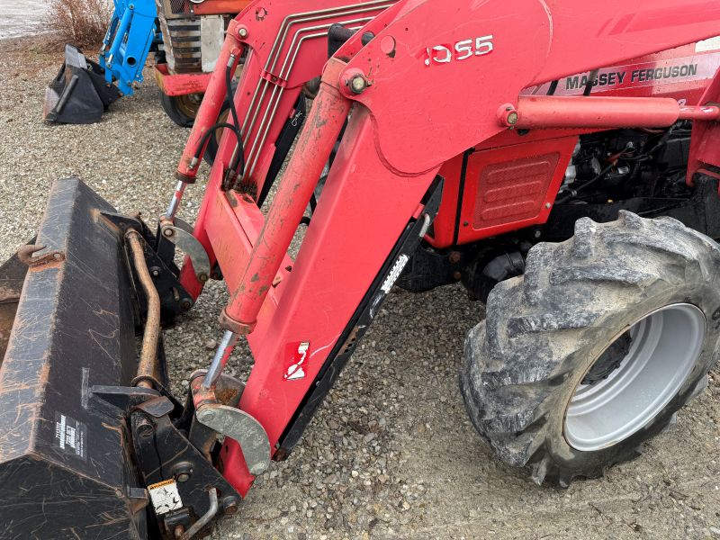 2006 Massey Ferguson 563 tractor for sale at baker & sons equipment in ohio
