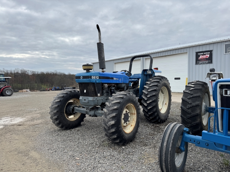 2000 New Holland 6610S tractor at Baker & Sons Equipment in Ohio