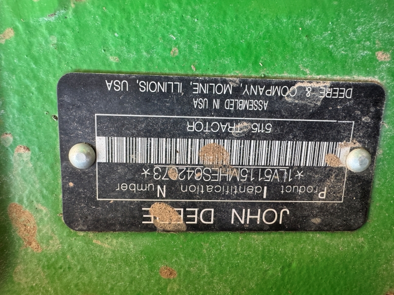2014 John Deere 5115M tractor for sale at Baker and Sons Equipment in Lewisville, Ohio.