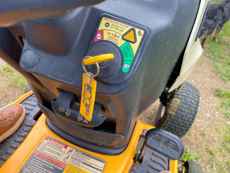 Used Cub Cadet LTX1040 tractor for sale at baker and sons equipment in ohio