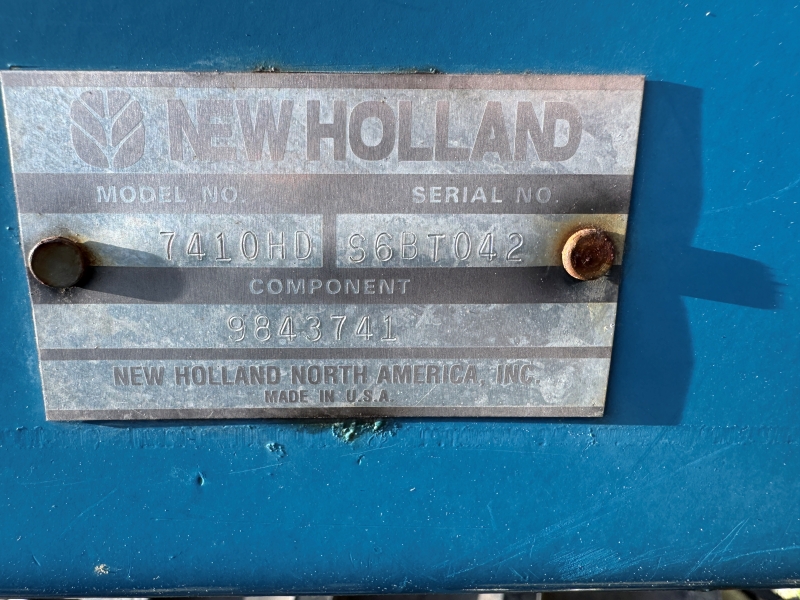 1996 New Holland 6610S tractor for sale at Baker and Sons Equipment in Ohio.