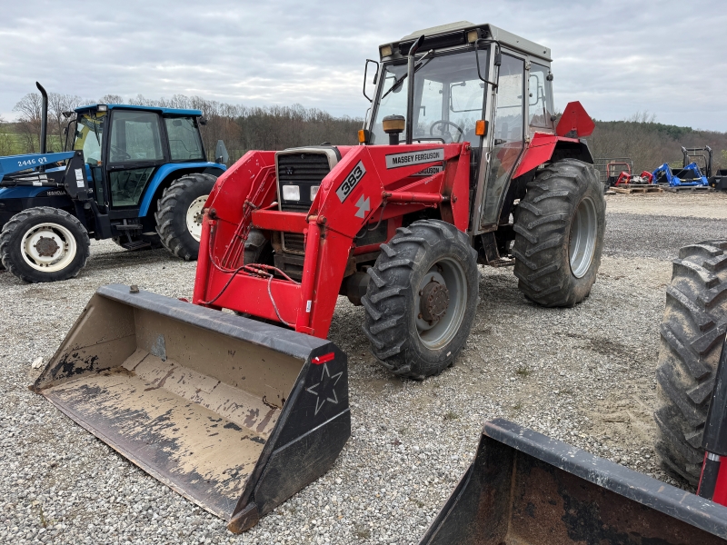 1991 Massey Ferguson 383-4CL tractor at Baker & Sons Equipment in Ohio
