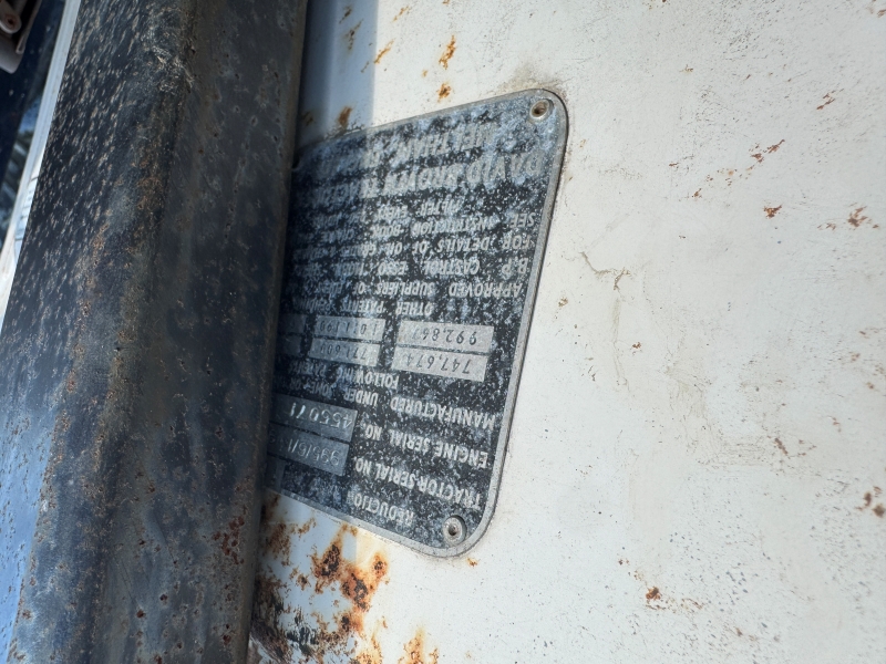 1975 David Brown 995 tractor for sale at baker & sons equipment in ohio