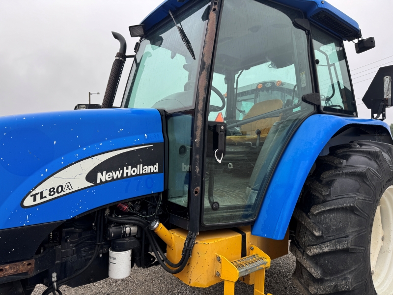2005 New Holland TL80A tractor for sale at Baker and Sons Equipment in Ohio