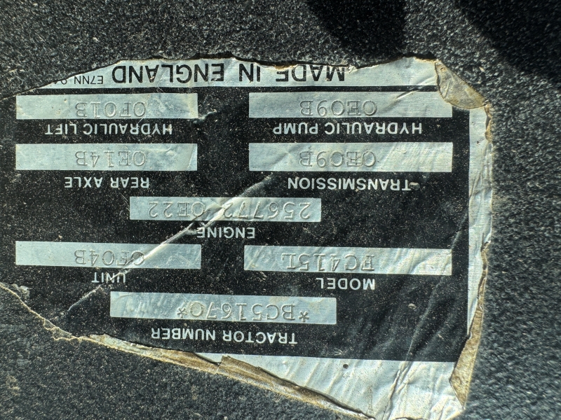 1990 Ford 7710 tractor at Baker & Sons Equipment in Ohio