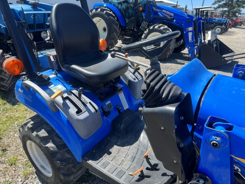 2010 New Holland Boomer 1025 tractor for sale at Baker and Sons Equipment in Ohio.