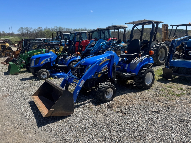2010 New Holland Boomer 1025 tractor for sale at Baker and Sons Equipment in Ohio.