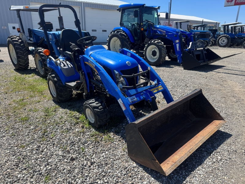 2010 New Holland Boomer 1025 tractor for sale at Baker and Sons Equipment in Ohio.