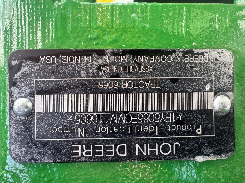 2021 John Deere 5065E-2 tractor for sale at Baker and Sons Equipment in Ohio.