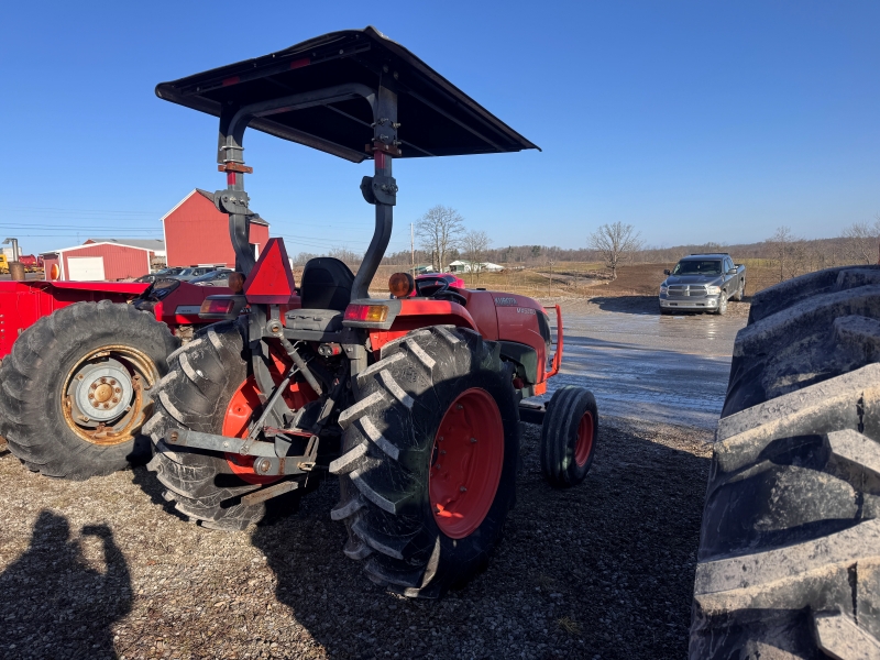 2018 Kubota MX5200 tractor for sale at Baker and Sons Equipment in Ohio.