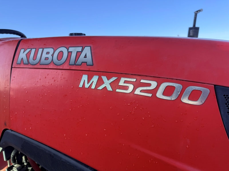 2018 Kubota MX5200 tractor for sale at Baker and Sons Equipment in Ohio.