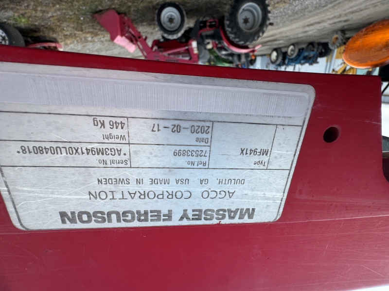 2020 Massey Ferguson 6713 tractor at Baker & Sons Equipment in Ohio