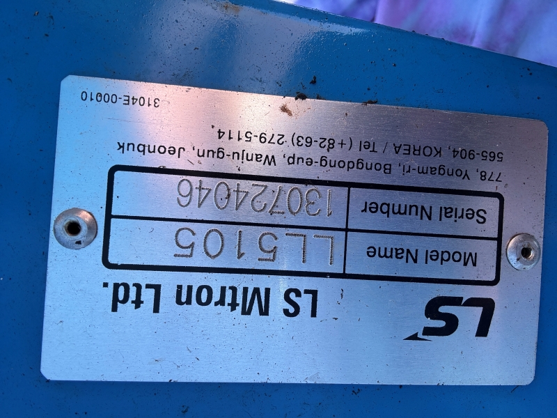 Used L5 K5055 tractor for sale at Baker and Sons Equipment in Ohio.