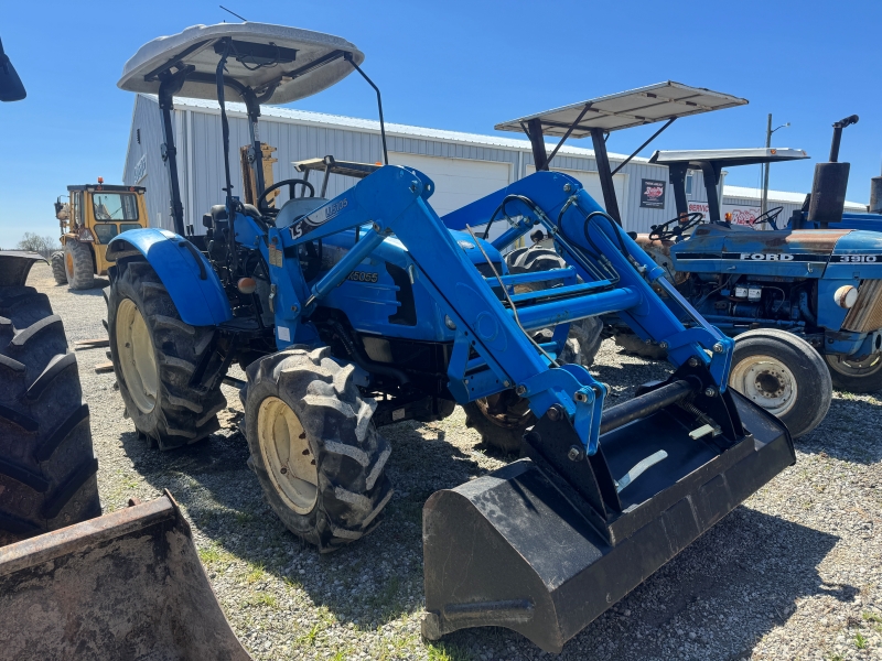 Used LS K5055 tractor for sale at Baker and Sons Equipment in Ohio.