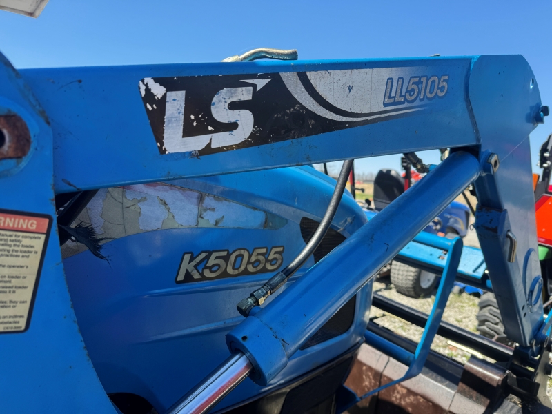 Used LS K5055 tractor for sale at Baker and Sons Equipment in Ohio.