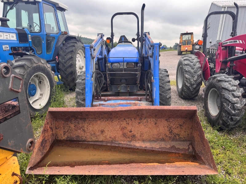 2000 New Holland TN75 tractor at Baker & Sons Equipment in Ohio