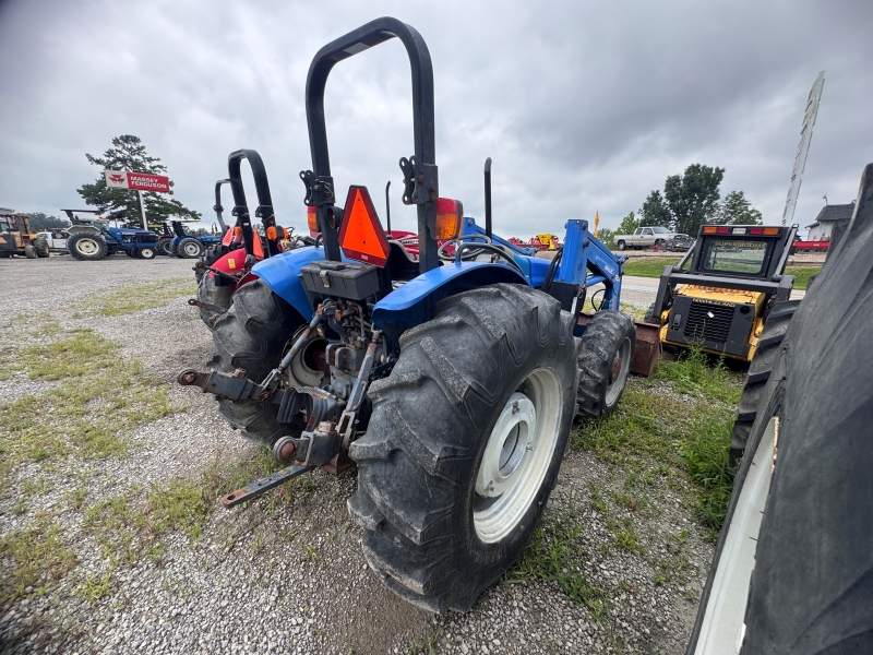 2000 New Holland TN75 tractor at Baker & Sons Equipment in Ohio