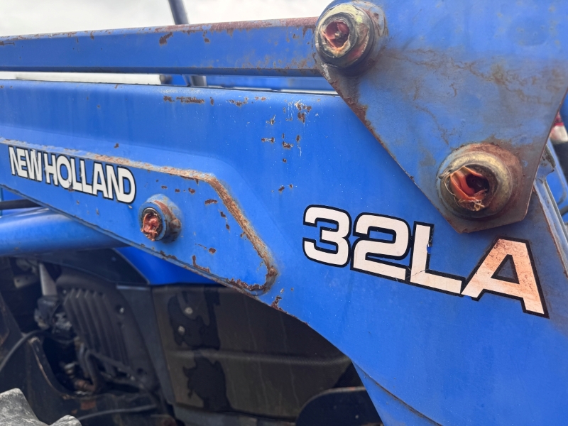 2000 New Holland TN75 tractor at Baker & Sons Equipment in Ohio
