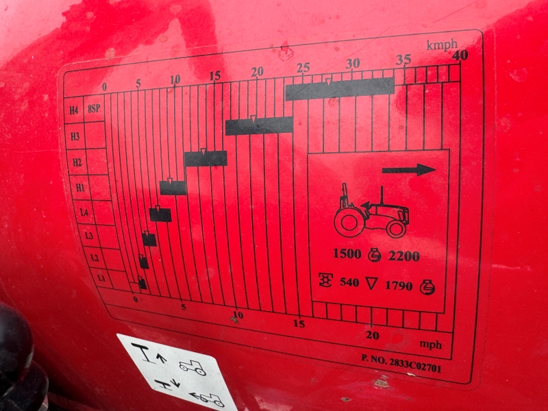2017 Massey Ferguson 2605H tractor at Baker & Sons Equipment in Ohio
