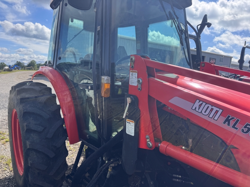 2010 Kioti DK55 tractor at Baker & Sons Equipment in Ohio
