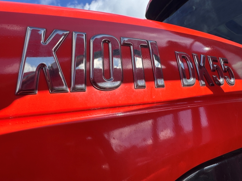 2010 Kioti DK55 tractor at Baker & Sons Equipment in Ohio