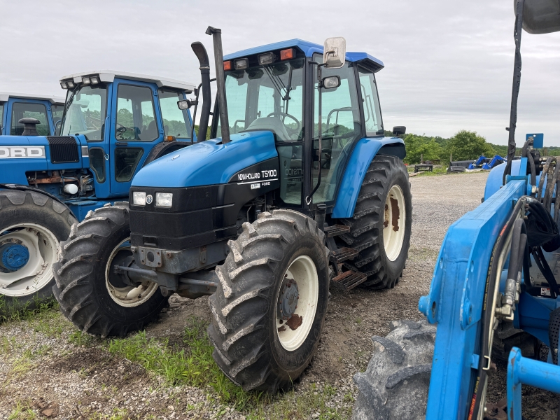 1998 New Holland TS100 tractor at Baker & Sons Equipment in Ohio