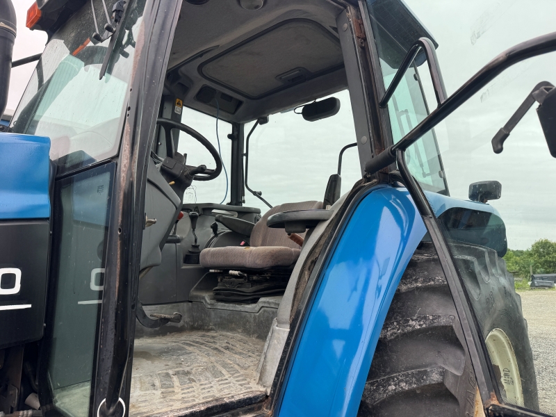1998 New Holland TS100 tractor at Baker & Sons Equipment in Ohio