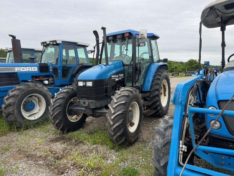 1998 New Holland TS100 tractor at Baker & Sons Equipment in Ohio