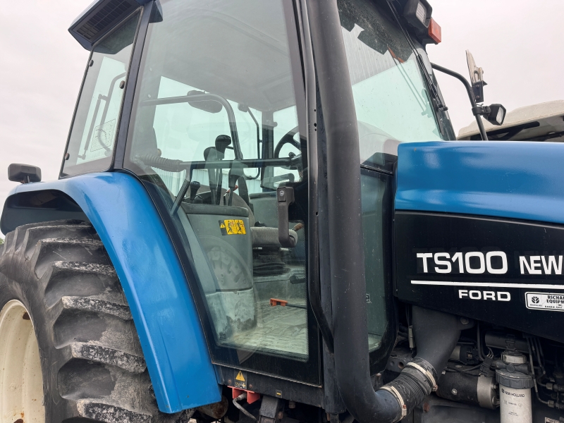 1998 New Holland TS100 tractor at Baker & Sons Equipment in Ohio