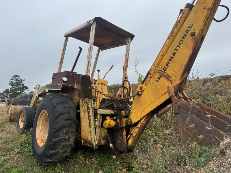 Used IH 260A tractor loader backhoe for sale at Baker & Sons Equipment in Ohio