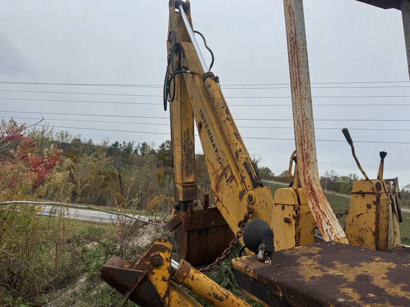 Used IH 260A tractor loader backhoe for sale at Baker & Sons Equipment in Ohio