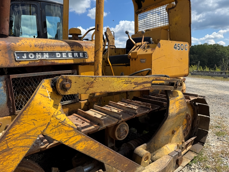 Used John Deere 450C dozer for sale at Baker & Sons Equipment in Ohio