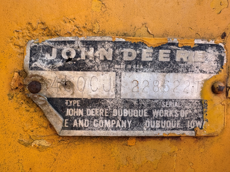 Used John Deere 450C dozer for sale at Baker & Sons Equipment in Ohio