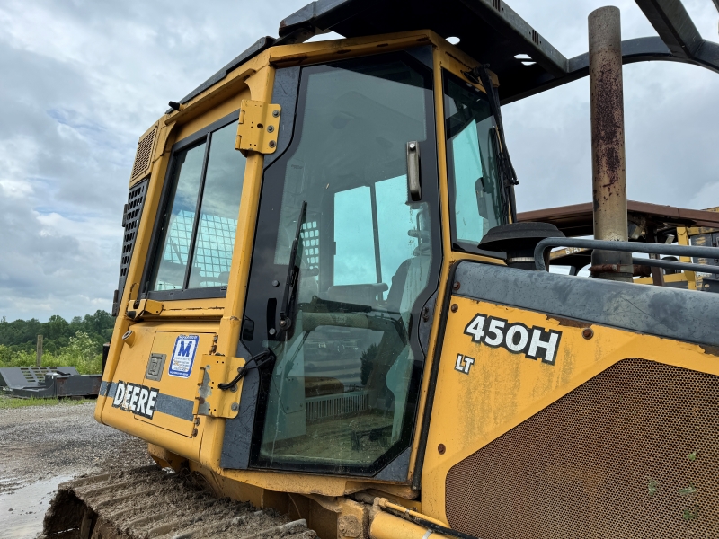 Used John Deere 450H LT dozer for sale at Baker & Sons Equipment in Ohio
