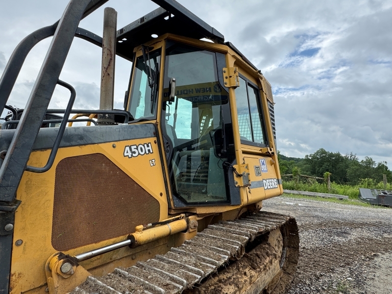 Used John Deere 450H LT dozer for sale at Baker & Sons Equipment in Ohio