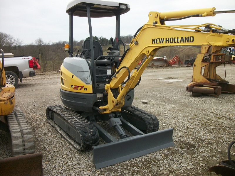 2014 new holland e27b excavator in stock at baker and sons equipment in ohio